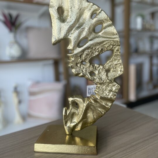 Escultura Folheada a Ouro
