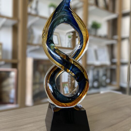 Escultura Vidro