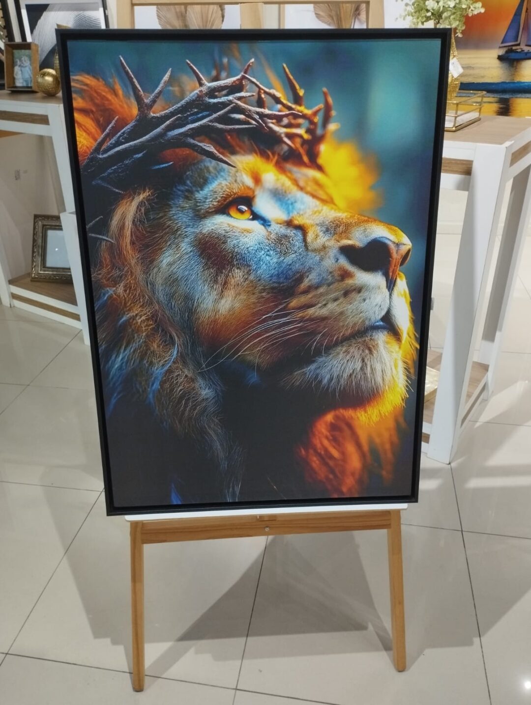 Quadro Canvas Leão