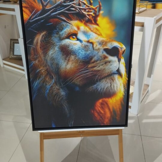 Quadro Canvas Leão