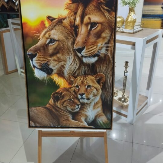 Quadro Família Leão
