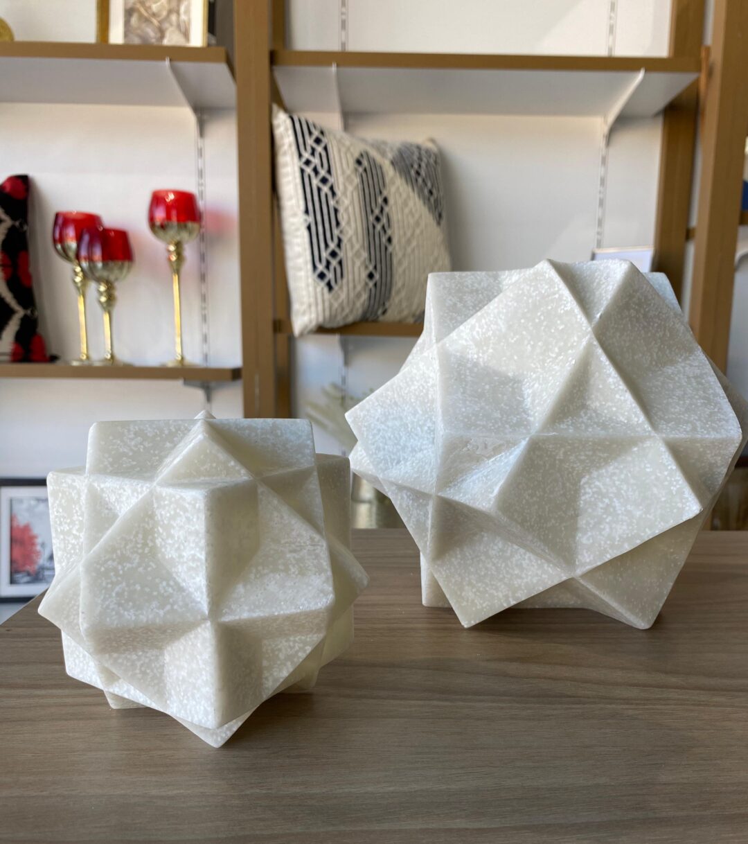 Escultura Meteoro branco
