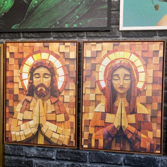 Duo Jesus e Maria Canvas 50x70