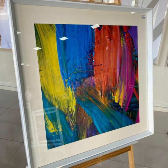 Quadro com vidro 78x78