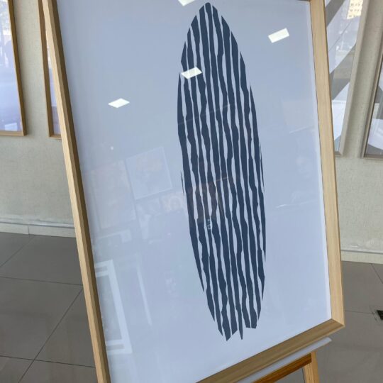 Quadro com vidro 63x83