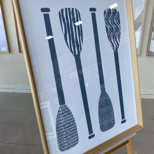 Quadro com vidro 63x83