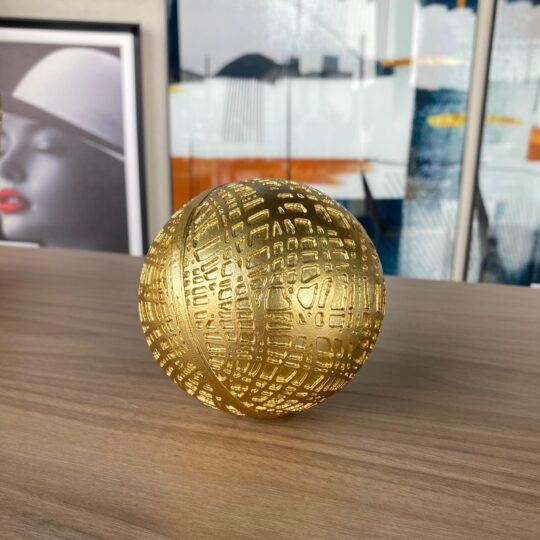 Bola dourada crespo M