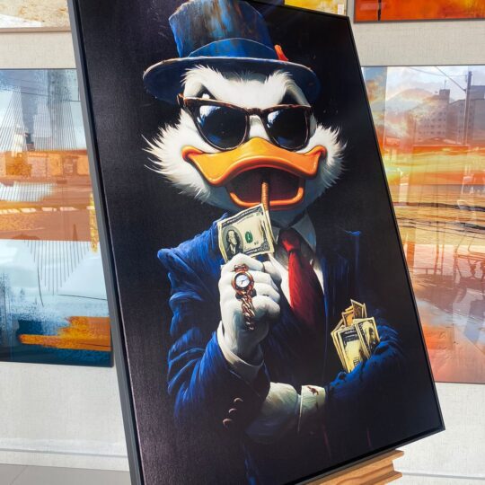 Quadro Tio Patinhas 80x120