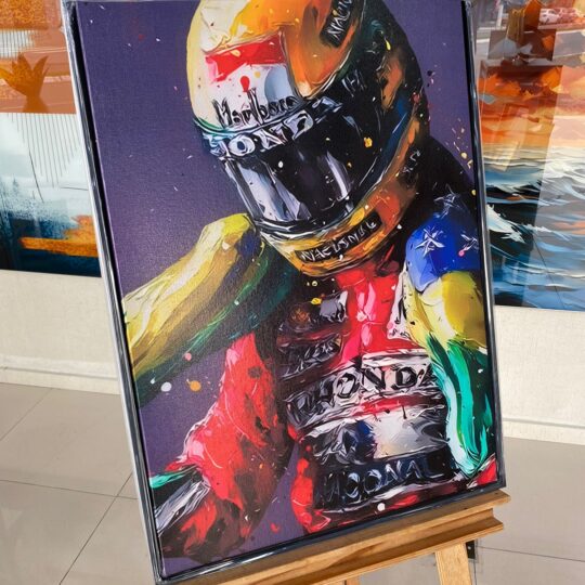 Quadro Canvas Ayrton Senna
