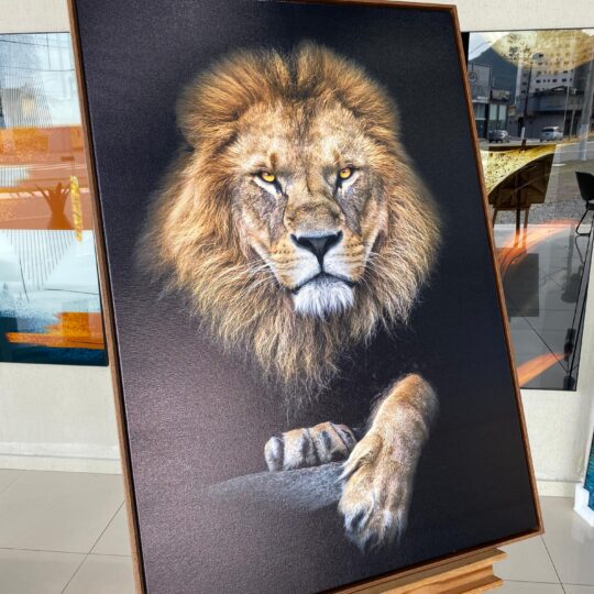 Quadro Canvas Leão