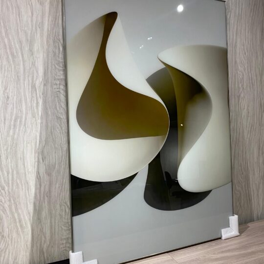 Quadro impresso no vidro