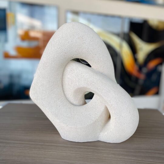 Escultura Orgânica Nude em Polirresina