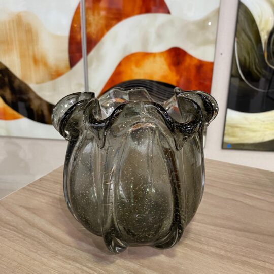 Vaso decorativo em vidro P