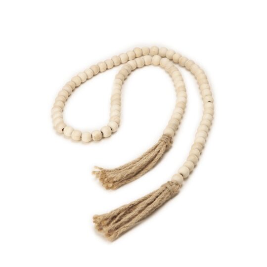 Colar decorativo em madeira