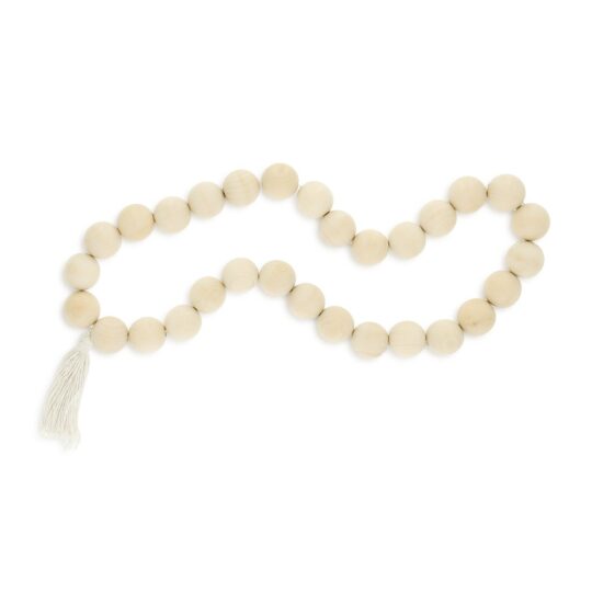 Colar decorativo em madeira