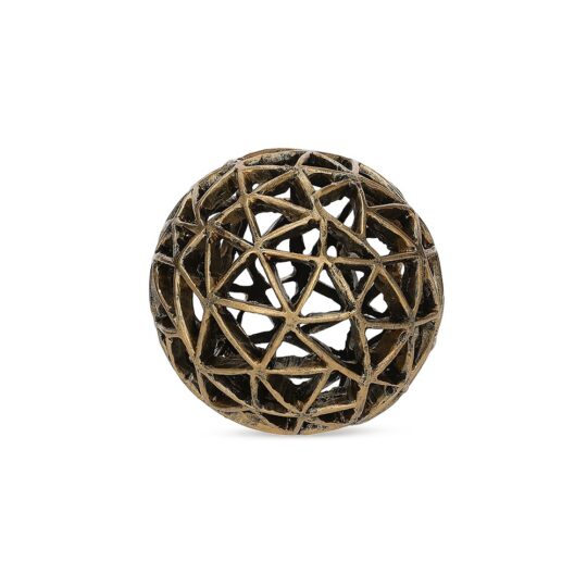 Escultura esférica em polirresina P